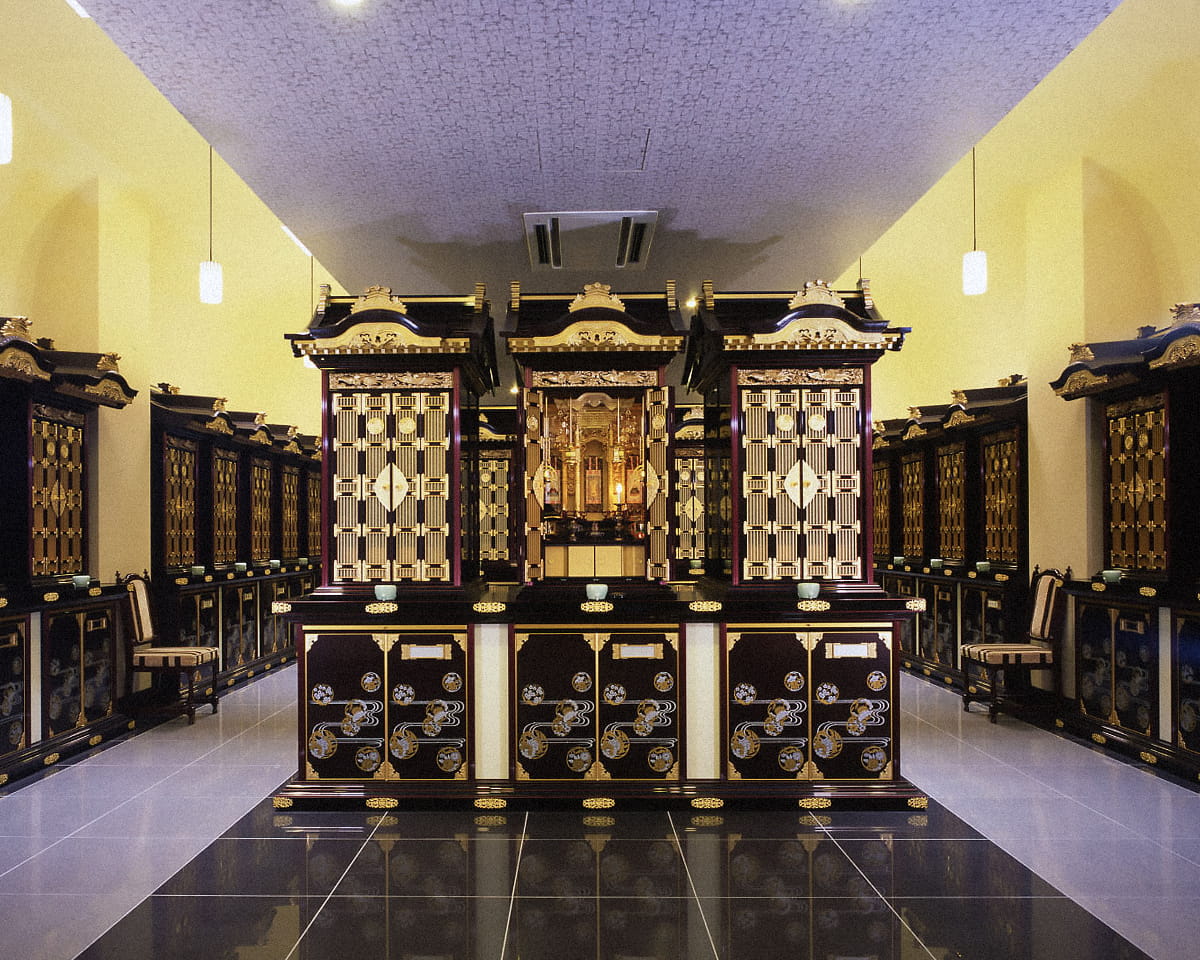 Columbarium (urn shelf)